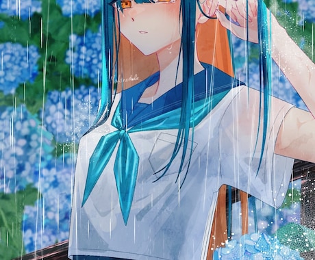 商用利用可！切なくて綺麗なイラストを描きます アイコン、動画用、立ち絵、あらゆるイラストを描きます！ イメージ2