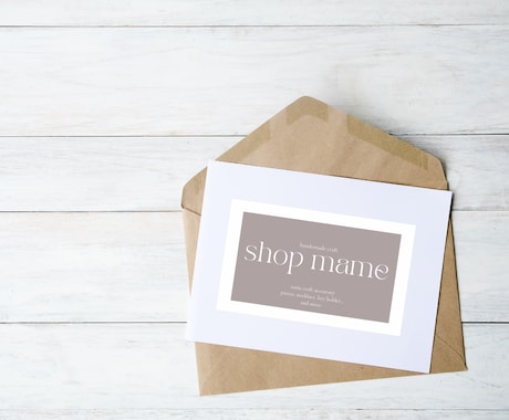 女性の心に届く！名刺＆カード作成ます 【プラチナ認定】印刷サポートもまとめてご依頼可能です イメージ2