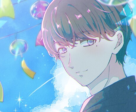 オシャレ＆綺麗なアイコン/イラスト作成します 様々な絵柄に対応し、イメージにあったイラストを提供致します！ イメージ2