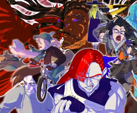 イラスト・アイコン・サムネ・立ち絵などを制作します イメージ1