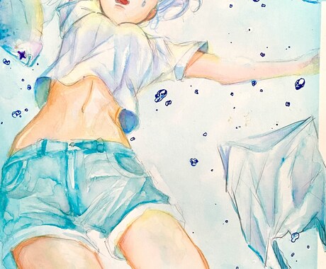 アナログイラスト描きます 個性溢れるイラストをあなたに。 イメージ2