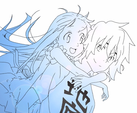 イラスト作成いたします 〜好きなイラストと景色を合わせてみませんか？〜 イメージ1