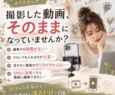 魅力的なショート動画を作成しますます Instagram•YouTube•TikTok対応 イメージ2