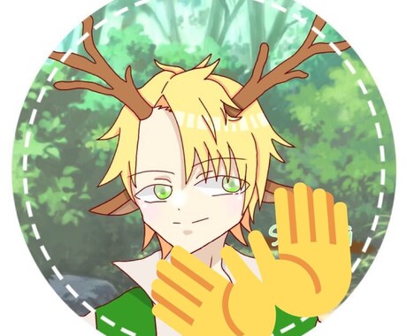 SNS等のアイコンを描きます 貴方様と話し合いを重ね世界に一つのアイコンを描きます イメージ2