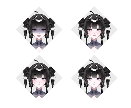 理想にそったパーツ分けイラストを制作致します パーツ分け済PSD、キャラクターデザインを担当いたします イメージ2
