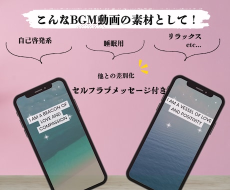 Tiktok/CANVAで使える動画素材提供します Tiktok収益化動画のお手伝い!100動画収録・合計30分 イメージ2
