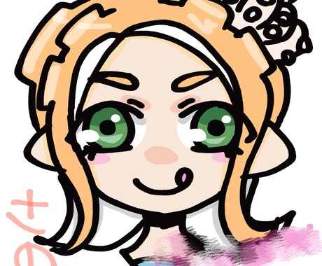 アイコンイラスト描きます ふんわり、かわいい系の絵タッチです イメージ2