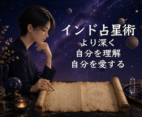 本格インド占星術◆10ページの鑑定書PDF届けます 「当てもの」ではなく、人生の地図を。10ページの本格鑑定書 イメージ1