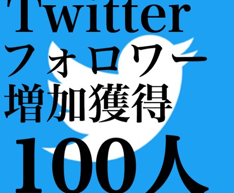 Twitterフォロワーを獲得増加させます 日本人のフォロワー増やします。 イメージ1