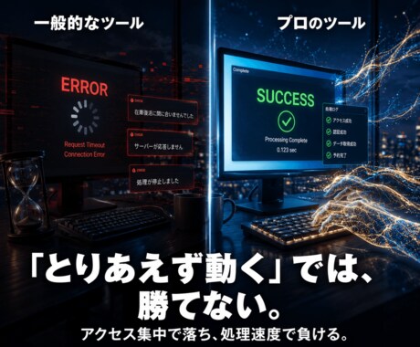 Web自動予約・購入・監視ツール開発します 1秒を争う争奪戦に。金融・ECのプロが作る「勝てる」ツール イメージ2
