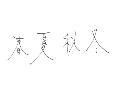 手書き文字【細ペン】ロゴ・コピー書きます 【先着限定値下げ中】 繊細な印象を演出。何にでも使用OK! イメージ2