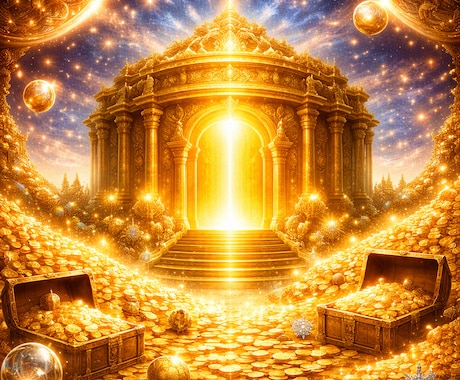 金運向上◆宇宙銀行の流れを読み解き金脈を開きます 秘法にて魂に刻まれた“富の設計図”を紐解き豊かさを引き寄せる イメージ1