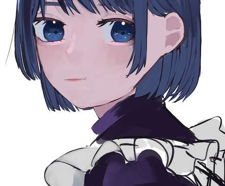 バストアップ！3等身2頭身キャラも書きます イメージ1