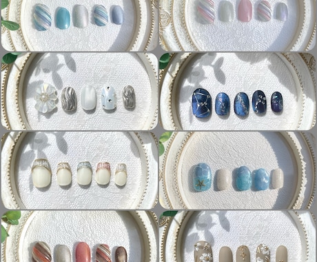 お好きなデザイン&ご希望のデザイン承ります キレイ可愛いデザイン♡お手伝い出来たら嬉しいです！ イメージ1