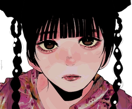 ガールズイラストレーターが似顔絵描きます アイコンやプレゼントに！写真をで似顔絵作成します！ イメージ1