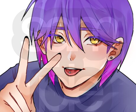 めちゃくちゃ可愛いアイコンイラスト描きます 短い納期で高クオリティのアイコンイラスト描きます！ イメージ1