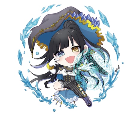 商用利用OK！かわいいミニキャライラストを描きます もちもちで柔らかく可愛いイラストを描きます！！ イメージ1