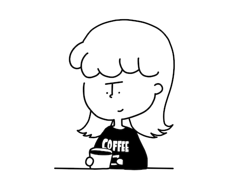 モノクロでかわいいイラスト作成いたします シンプルながら個性あるイラストを制作してみませか。 イメージ2