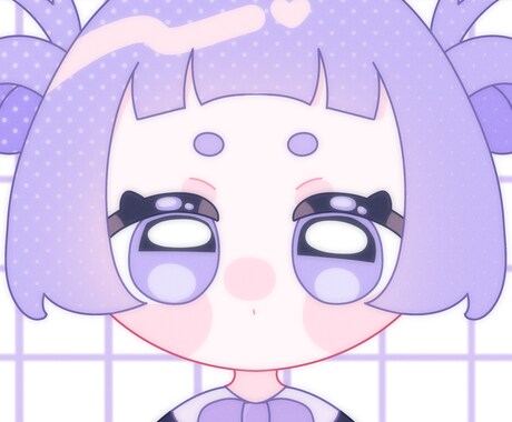 SNSのアイコンイラストを制作します ゆるく、かわいいSNSのアイコンを描きます！ イメージ2