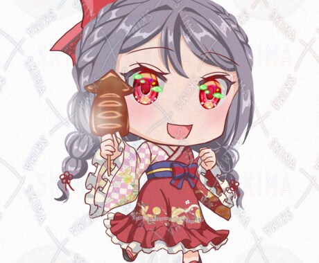 量産型】浴衣ロリ、和ロリ、甚平、浴衣制作します 夏にピッタリなSDキャラ制作します イメージ2