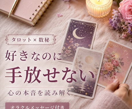 好きなのに苦しい恋の理由を鑑定します 手放せない理由と心の本音を読み解きます イメージ1