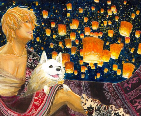 アイコン、ヘッダー等イラスト最安で制作します 様々な絵柄対応します！実績作りの為5件まで格安で制作します イメージ2