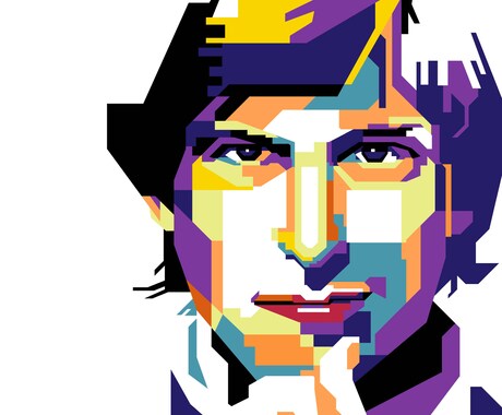 WPAP Artを作ります 思い出の人、憧れの人、ずっと残したい人をアートにしませんか？ イメージ1