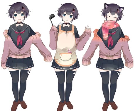 IRIAM向け一枚絵を作成します IRIAM現役公式配信者！仕様を熟知して作成します イメージ1