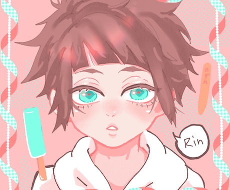 フェイスアップイラスト描きます あなただけのイラストを描きます! イメージ1