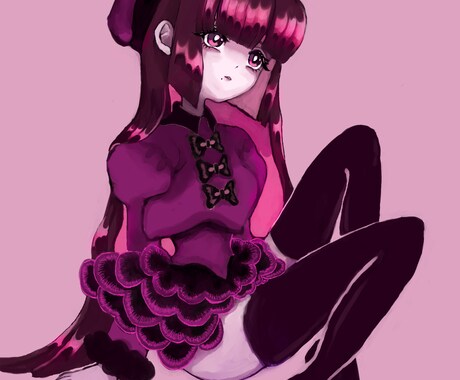 SNS等のアイコン等描かせて頂きます 油絵タッチで可愛い女の子やかっこいい男の子を描きます！ イメージ2