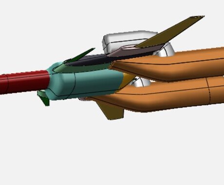 航空機3D-CADモデルを作成します ゲーム素材・解析等に使える航空機3Dモデル。車や船も対応可 イメージ2