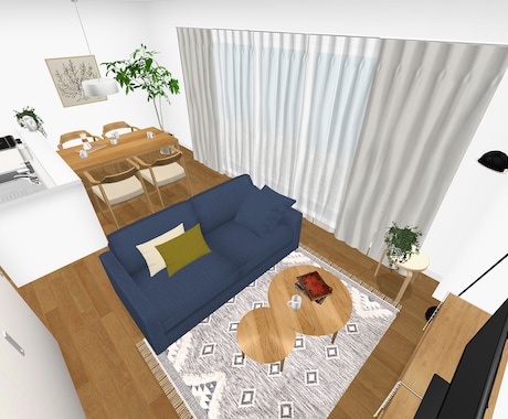 インテリアコーディネータが理想のお部屋を提案します 人気ブランドの家具を使ってあなたのお部屋を３Dで再現します！ イメージ1