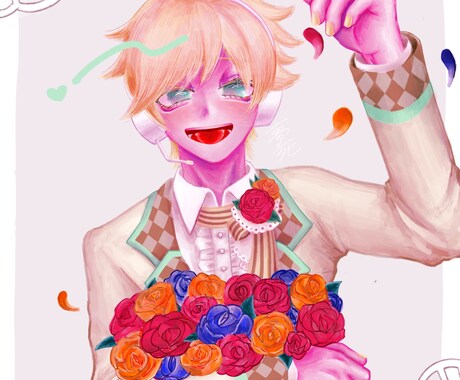 あなただけの世界一可愛いイラスト描きます 誰とも被らない毒かわイラストで周りと差をつけたい人にオススメ イメージ2