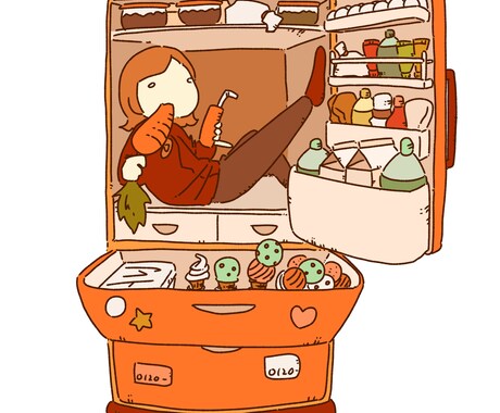 おもしろゆるーいイラスト制作します ユニークなイラストをアクセントにしてみませんか？ イメージ2