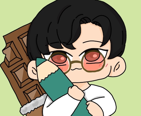 初めまして!たふふです！かわいいイラスト描きます X(旧Twitter)のアイコン、ヘッダー立ち絵等に使えます イメージ2
