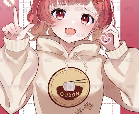 配信活動やSNSで利用可能なイラストをお描きします 最初の５名様までラフ修正無制限です！ イメージ2