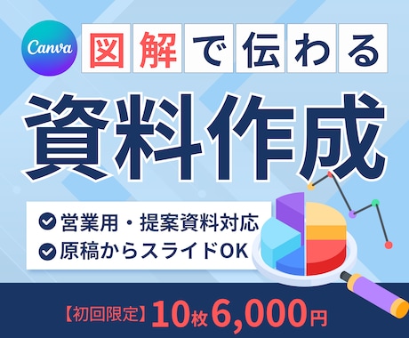 初回限定！スライド資料作成を丁寧に作成しまます 10枚6000円で頼みやすい初回限定価格！ イメージ1