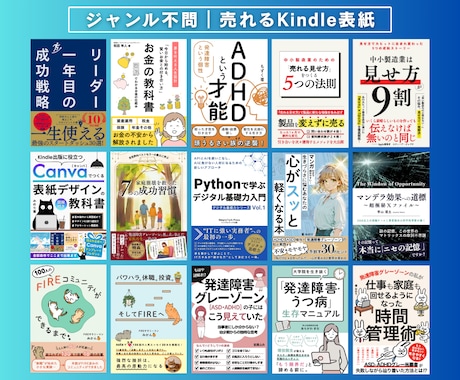 電子書籍表紙デザイン＋A+コンテンツ2枚制作します セット割1.5万円で完結！Kindle出版完全応援！ イメージ2