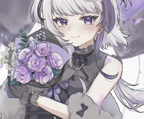 可愛いイラスト、アイコン、一枚絵描きます 等身～デフォルメまで幅広く描きます イメージ1