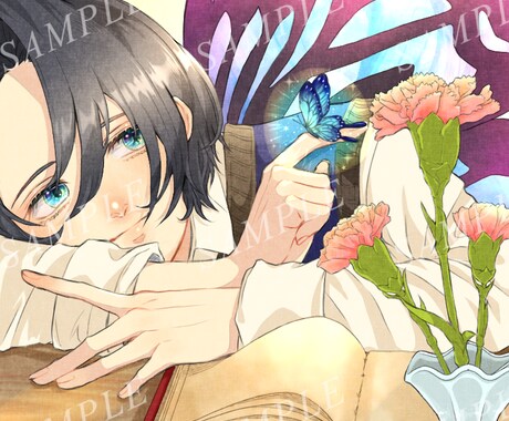 ずっと使いたくなるようなアイコン描きます あなたの″好き″が詰まったあなただけのアイコンお届けします！ イメージ2