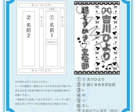 ご希望のキンブレシートを制作します レーザープリントでくっきり！あなただけのキンブレシート！ イメージ2