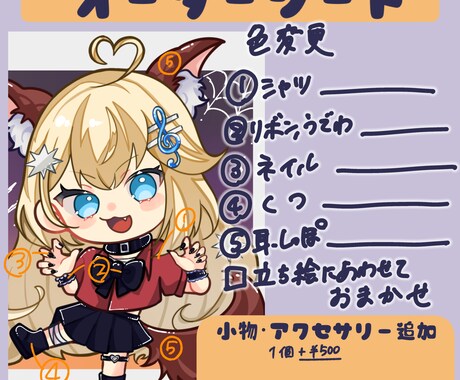 商品OK量産SDイラスト描きます ハロウィンの返礼品、パネル開けなどにピッタリ！ イメージ2