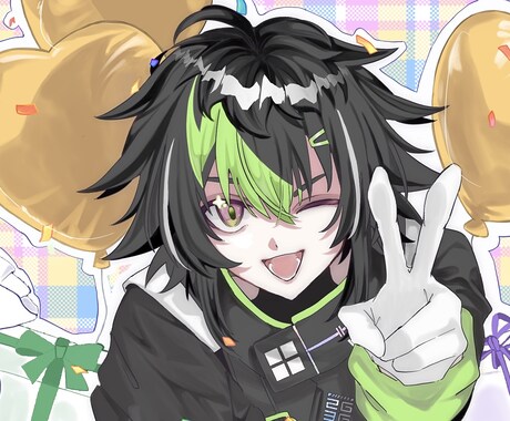 最短で一週間以内納品します バストアップイラスト描かせてください！ イメージ2