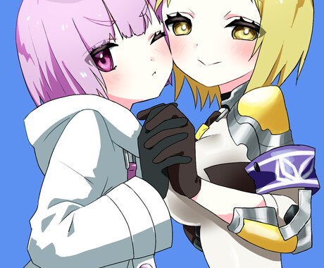 一枚絵承ります ポップでパッキリとかわいらしく イメージ2