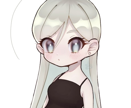 可愛いお顔のアイコン制作します キャラクターに合わせた表情の描写が得意です！ イメージ1