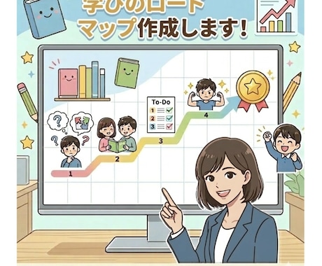 中学受験　学習プランを作成・伴走します 先着4名限定のモニター価格8,000円となります！ イメージ2