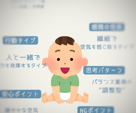 子どものトリセツ鑑定@子どもの才能を伸ばします 「この子どんな子？」が驚くほど分かる！子育て鑑定書をお届け イメージ2