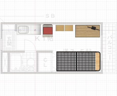 引越、家具購入時に３D間取図で検討お手伝いします ご自宅を３Dで再現して家具のサイズや配置を鮮明なイメージに！ イメージ2