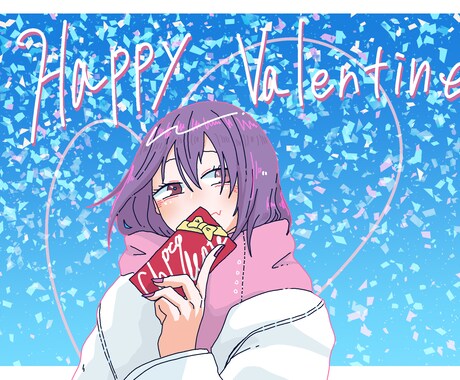 SNSアカウントイラスト描きます かわいい配色のアイコンどうですか！？ イメージ2