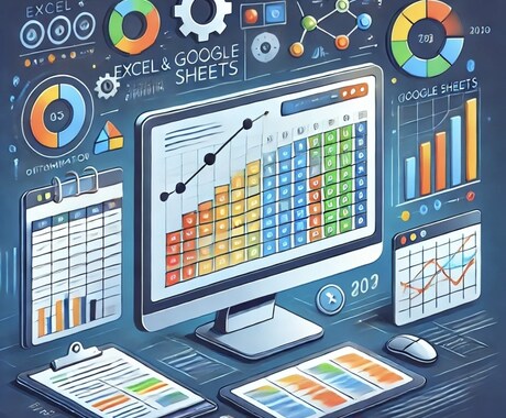 Excelでデータ加工と自動化サービスを提供します 楽さ、メンテナンス性重視！業務効率化！ イメージ2